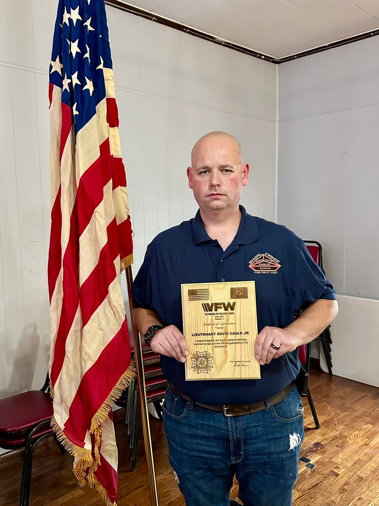 Salute to Service David Caulk Jr.
